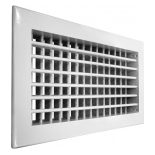2VA-600х150 решетка двухрядная алюминиевая