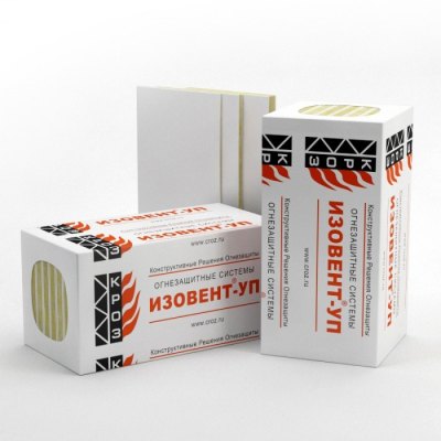 Огнезащитная композиционная плита Изовент-УП для железобетона (60–180 мин)