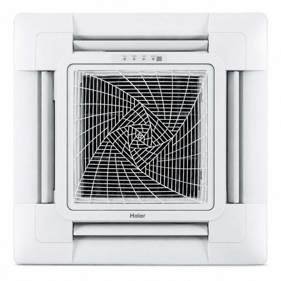 Кассетный внутренний блок Haier AB35S2SC1FA для мульти-сплит систем, панель PB-700KB