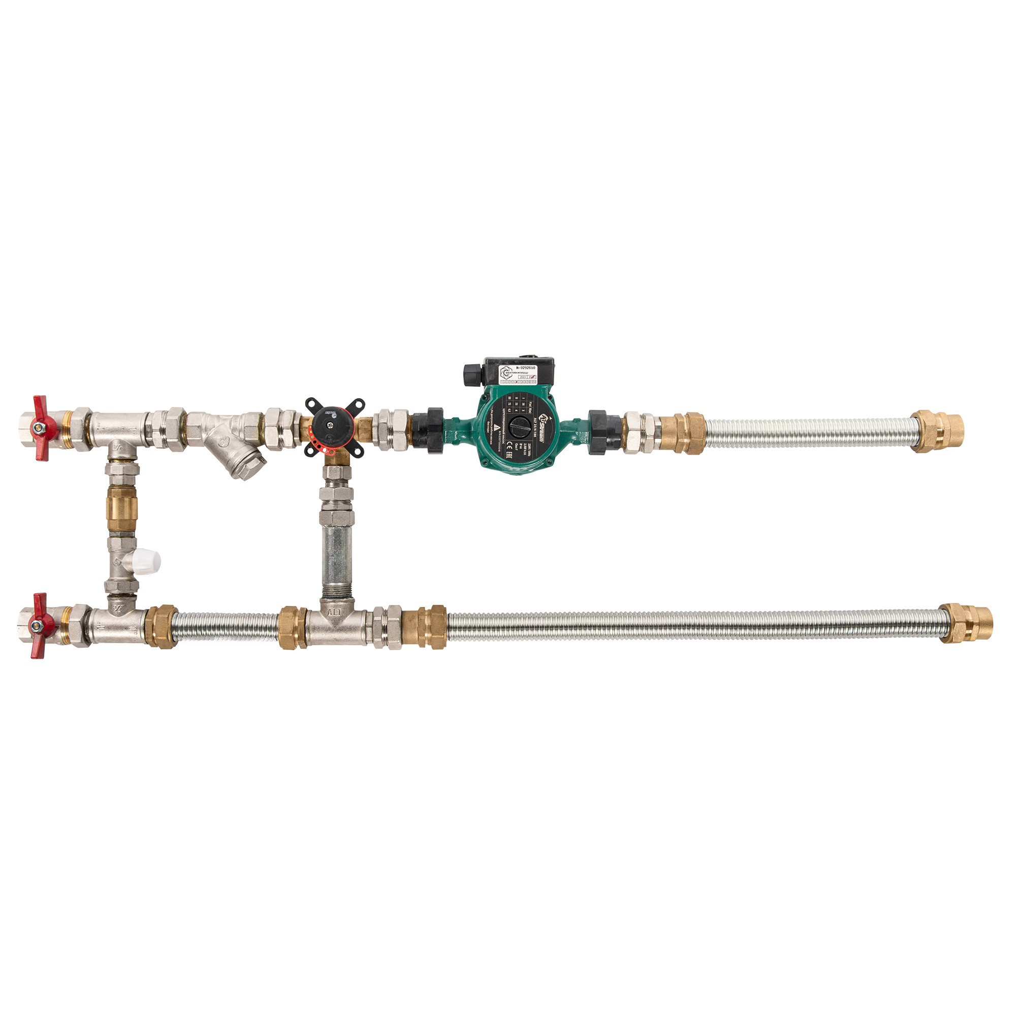 Узел смесительный с гибкими подводками SHUFT MST 25-60-4.0-C24-F