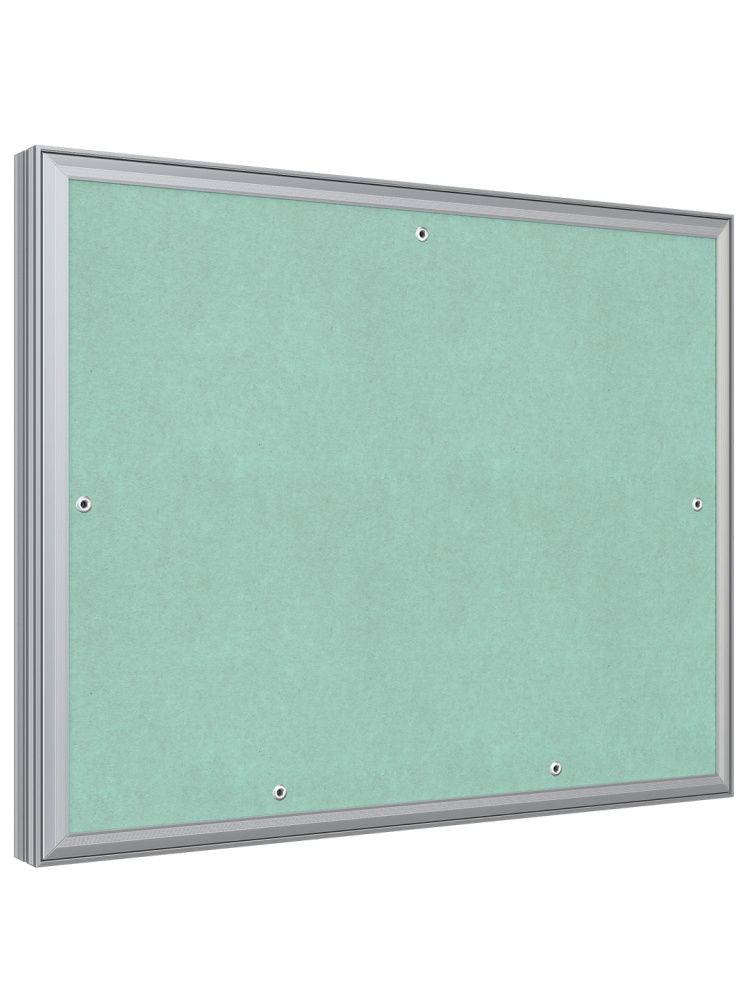 Люк ревизионный D Ceramo Base 500х400 скрытый монтаж съемный алюминий EVECS