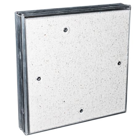 Люк ревизионный D Ceramo 500х600 скрытый монтаж съемный алюминий EVECS