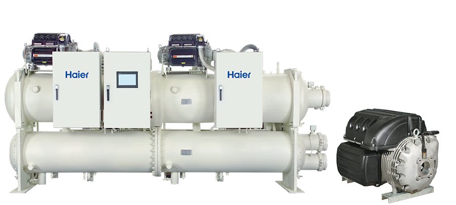 Чиллер с турбокомпрессором Haier CCWP0530MTN0101E1 с водяным охлаждением Чиллер с турбокомпрессором Haier CCWP0530MTN0101E1 с водяным охлаждением