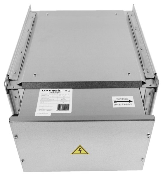 Электрический нагреватель для прямоугольных каналов ZILON ZES 400x200-9