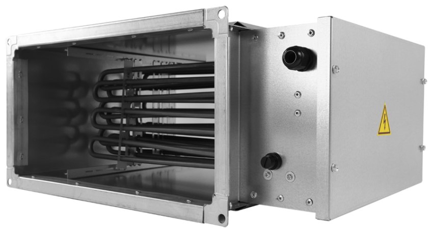 Электрический нагреватель для прямоугольных каналов ZILON ZES 1000x500-45