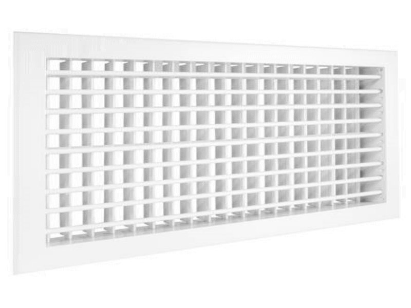 Настенная двурядная решётка ZILON 2 WA 800*300